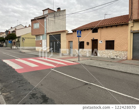 Old houses in a village in northern Spain  122428070