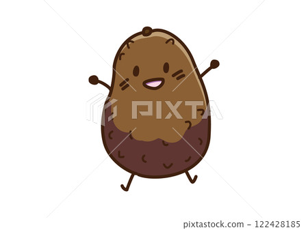 Avocado character cute 122428185