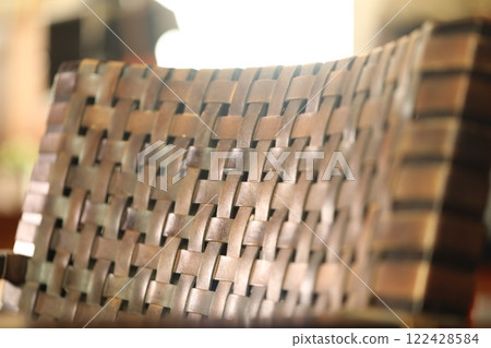 Old Chairs and tables in school Store room 122428584