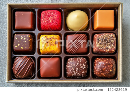 Valentine's chocolate for sale 122428619