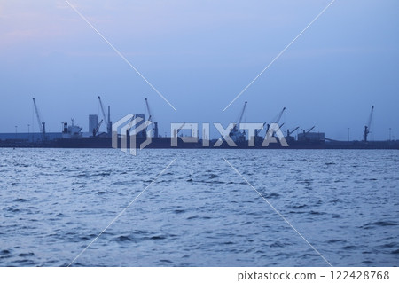 Heavy Crane at Harbor Kakinada India Heavy Crane at Harbor Kakinada India 122428768