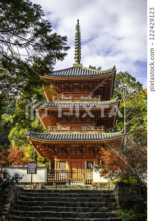 岡山縣總社市伊山報福寺三層塔 122429123