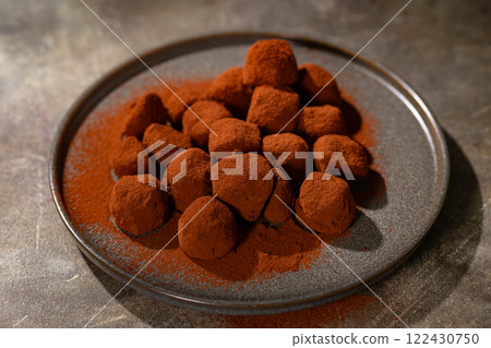 chocolate, truffle, truffles 122430750