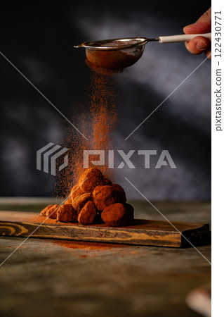 chocolate, truffle, truffles 122430771