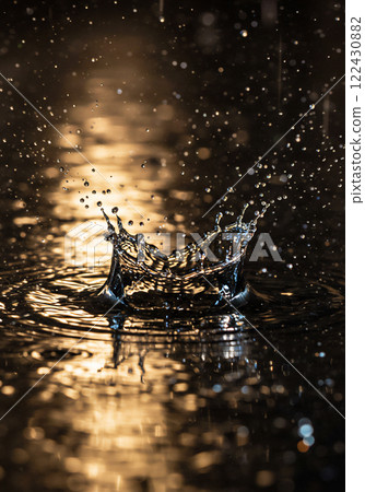 Close up of splashes 122430882