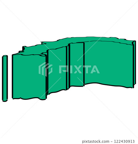 Kochi prefecture_isometric illustration_01 Kochi prefecture_isometric illustration_01 122430913