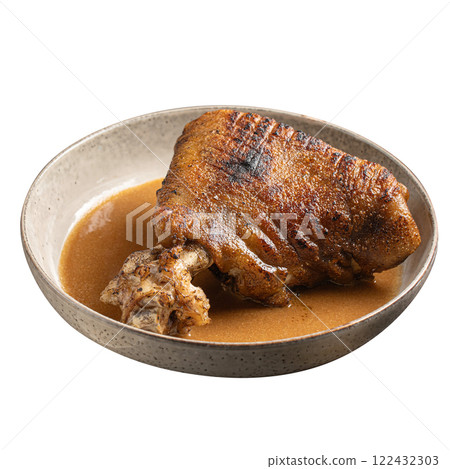Traditional german eisbein pork knuckle 122432303