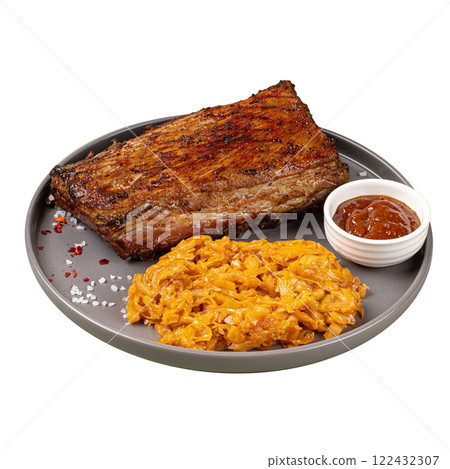 German patronentasche josper rack of pork ribs 122432307