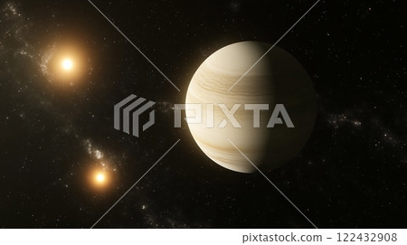 A planet or moon, beautiful view of the galaxy A planet or moon, beautiful view of the galaxy 122432908