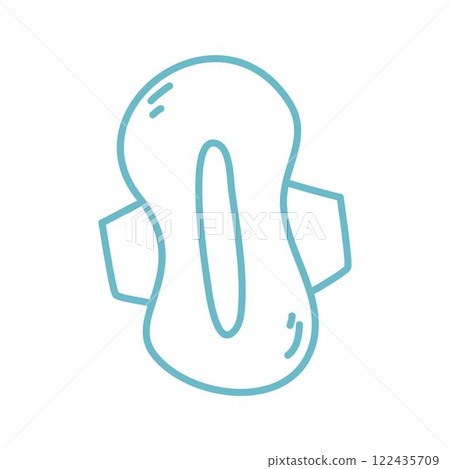 feminine hygiene products illustration feminine hygiene products illustration 122435709