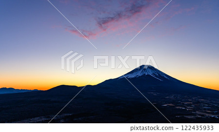 從龍岳欣賞日出和富士山的壯麗景色 122435933