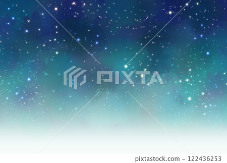 Light blue starry background 122436253