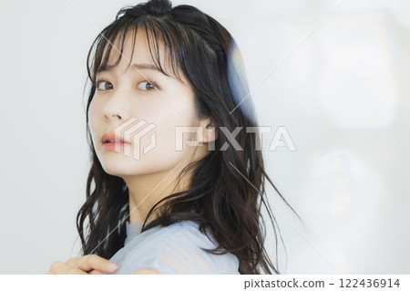 美麗的女人肖像 美麗的女人肖像 122436914