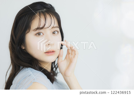 美麗的女人肖像 美麗的女人肖像 122436915