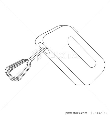 Hand mixer icon vector Hand mixer icon vector 122437162