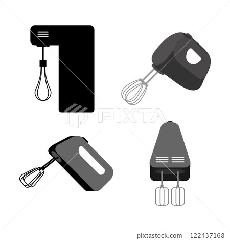 Hand mixer icon vector Hand mixer icon vector 122437168