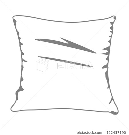 Pillow icon vector 122437190