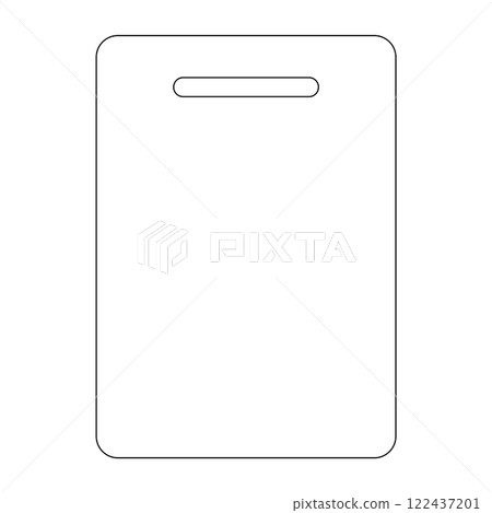 cutting board icon vektor 122437201