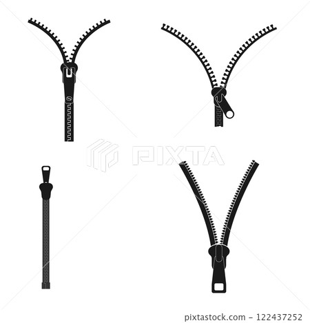 zipper vector icon zipper vector icon 122437252