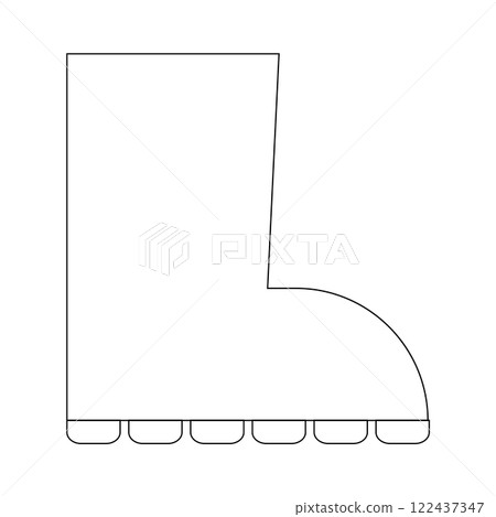 Rain boots icon vector 122437347