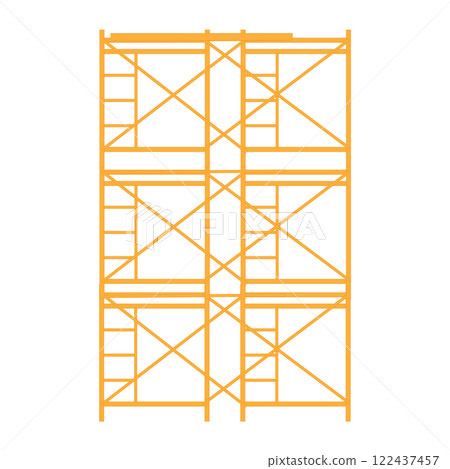 Scaffolding icon vector 122437457