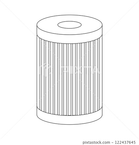 car oil filter icon vector car oil filter icon vector 122437645
