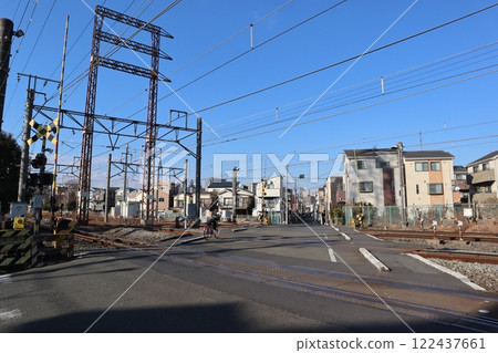 南部線浜川崎支線小田第三道岔路口鐵軌風景(神奈川縣川崎市川崎區綿田山王町) 南部線浜川崎支線小田第三道岔路口鐵軌風景(神奈川縣川崎市川崎區綿田山王町) 122437661