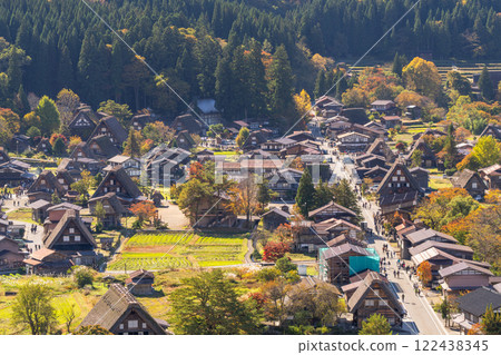 《岐阜縣》秋白川鄉秋葉合掌祖里村 《岐阜縣》秋白川鄉秋葉合掌祖里村 122438345