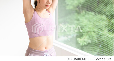 女性健身 122438446