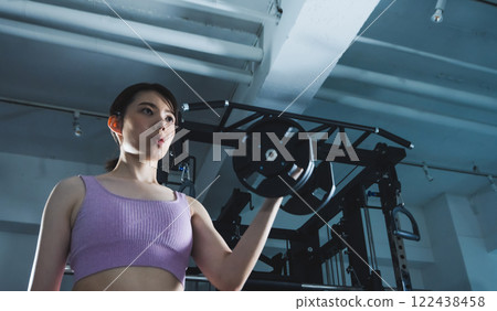 女性健身 122438458