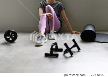 女性健身 122438460