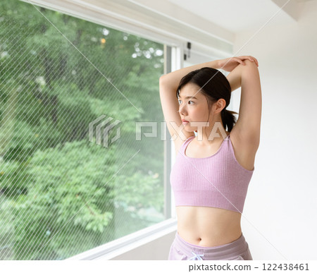 女性健身 122438461