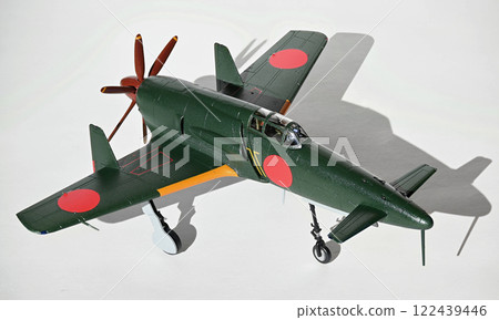 Shinden 18th experimental local fighter, 1/72 scale model, focus shift photography 122439446