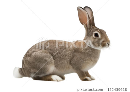 Rabbit on transparency background PNG 122439618
