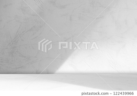 Background Floor Shadow Wall Kitchen Concrete White Texture Light Texture Abstract Mockup Product Marble Room Studio Display Plant Cement 3d Bg Minimal Shelft Bar Silhouette Leaves Backdrop Vintage. 122439966