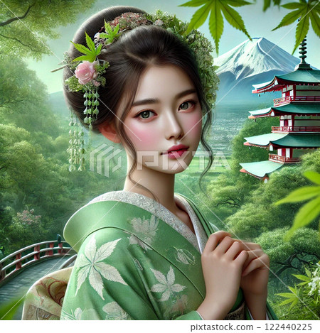 Kimono women Kimono women 122440225