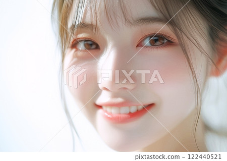Beautiful skin for women and skin care “AI generated images” 122440521