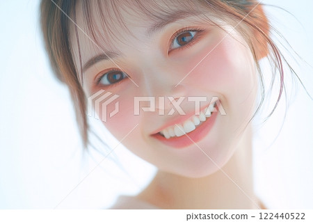 Beautiful skin for women and skin care “AI generated images” 122440522