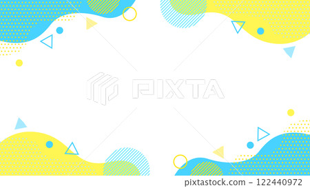 幾何圖案 04 傳單、網頁和視訊背景資料 16:9 尺寸 淺藍色、藍色、青色、黃色 幾何圖案 04 傳單、網頁和視訊背景資料 16:9 尺寸 淺藍色、藍色、青色、黃色 122440972