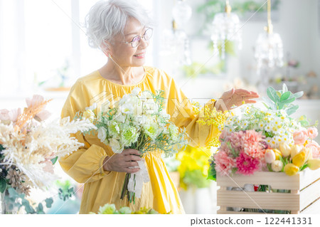 高級女性生活鮮花 122441331