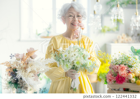 高級女性生活鮮花 122441332