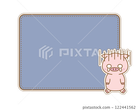 Cute pig frame 60 Cute pig frame 60 122441562