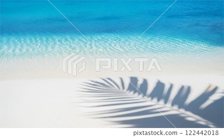 白沙灘,大海,棕櫚,夏季,熱帶,旅行,背景,壁紙,素材 122442018