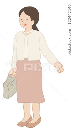 Vector illustration of parents attending the ceremony Vector illustration of parents attending the ceremony 122442146