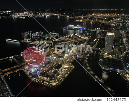 從地標塔看到的港未來夜景 122442675