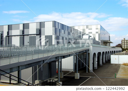 Omuta City, Fukuoka Prefecture, a view of the walking course at Enmei Park, "Omuta Arena" 122442992