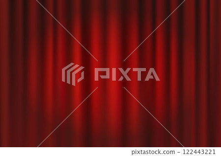 紅色舞台佈幕向量圖背景 122443221