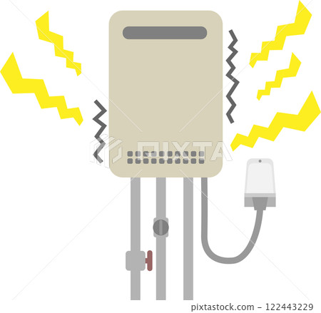 熱水器發出的噪音圖片素材 122443229