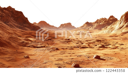 Martian Landscape Martian Landscape 122443358
