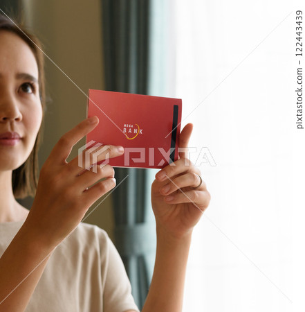 Portrait of a housewife Portrait of a housewife 122443439